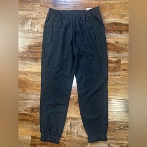 Banana Republic Menswear Flat Front Joggers medium grey 4S